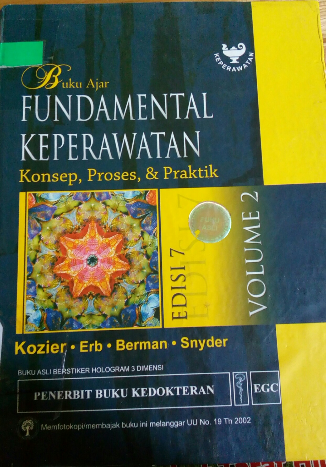 Buku ajar Fundamental Keperawatan